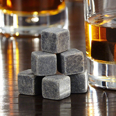 On the Rocks Whiskey Stones, Set of 9